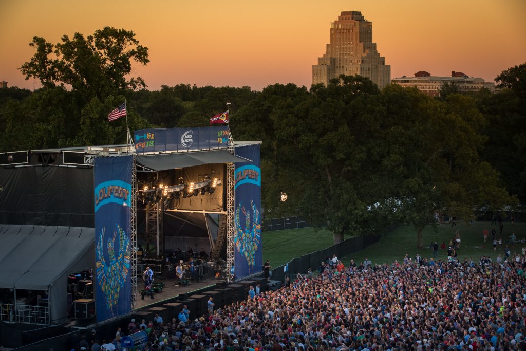 LouFest 2015 in Forest Park