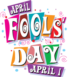 April Fools Day graphic
