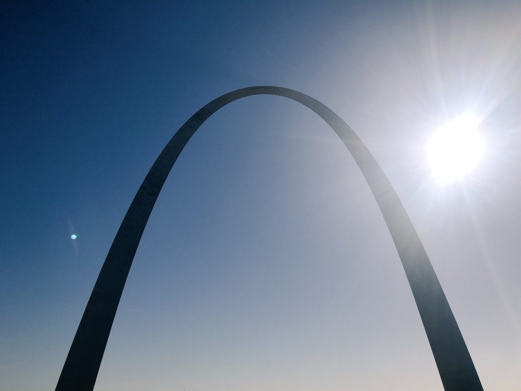 Arch with sun
