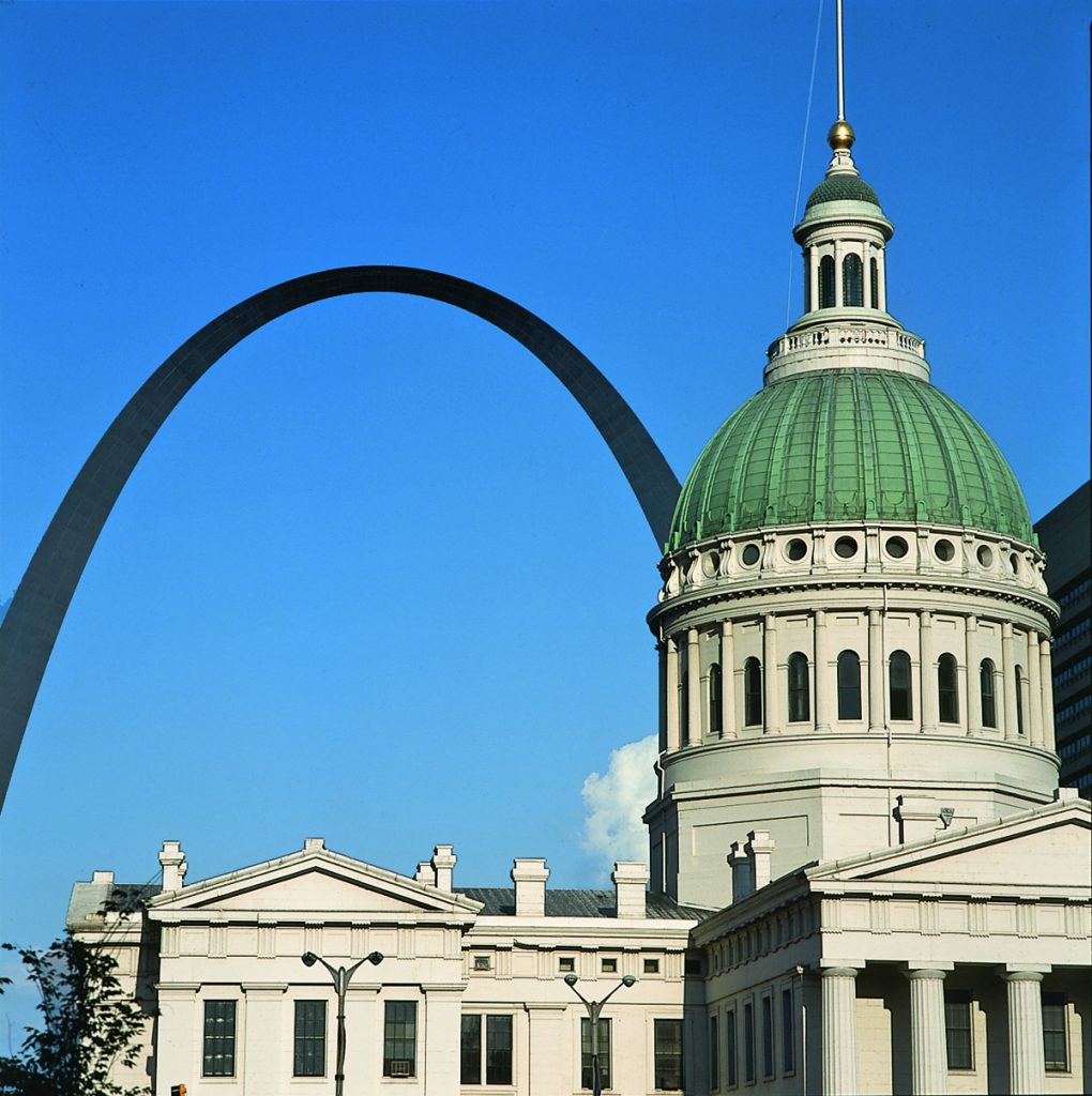 Arch and Old Courthouse