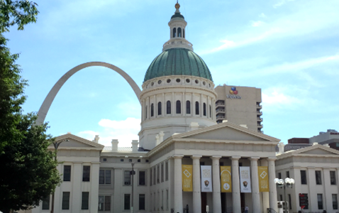 Arch and Old Courthouse
