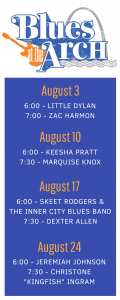2018 Blues at the Arch Lineup