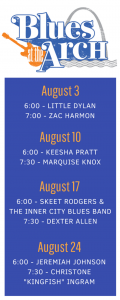 Blues at the Arch Lineup