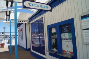 Ticket Window on the Riverboat Dock