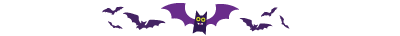 Cartoon Bats for Frights and Heights event