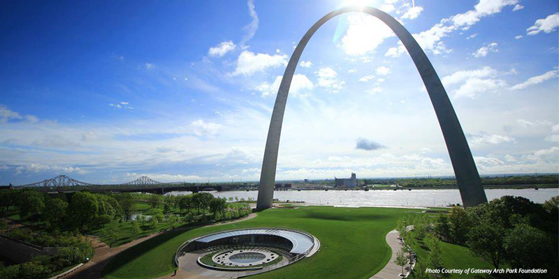 Gateway Arch Entrance - Photo Photo Courtesy of Gateway Arch Park Foundation