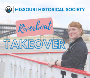 Amanda Clark of the Missouri History Museum and See STL tour program will guide the Mo History Riverboat Takeover Cruise