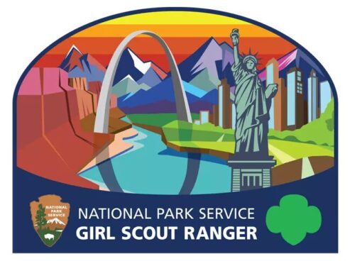 Image of National Park Service Girl Scout Ranger Patch